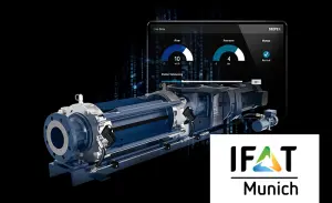 Прем’єра на IFAT: SEEPEX 4.0 продемонструє перший у світі насос з автоматичним регулюванням. SCT AutoAdjust оптимізує затиск статора одним натисканням кнопки